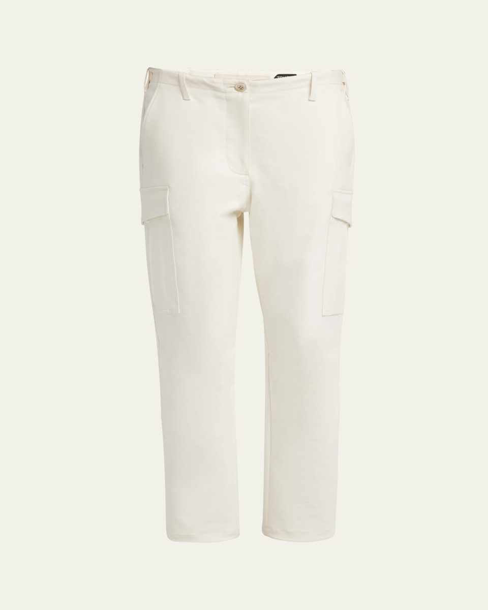 Straight-Leg Cargo Trousers
